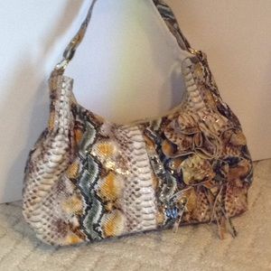 Snake Print Handbag
